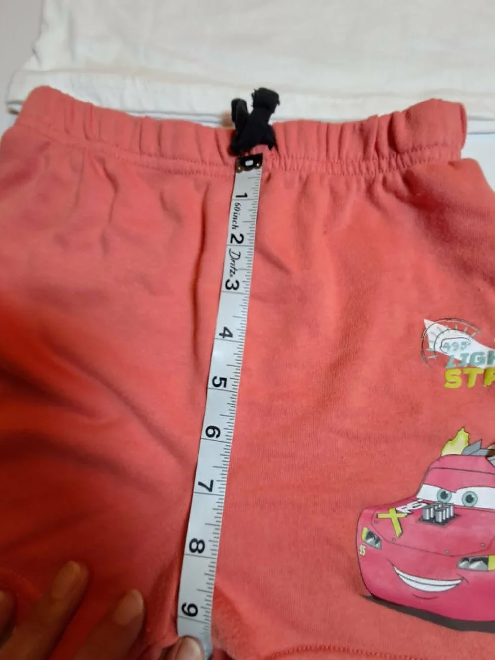 Disney Cars Lightning McQueen Boys 2 Pc Outfit Set Size 7